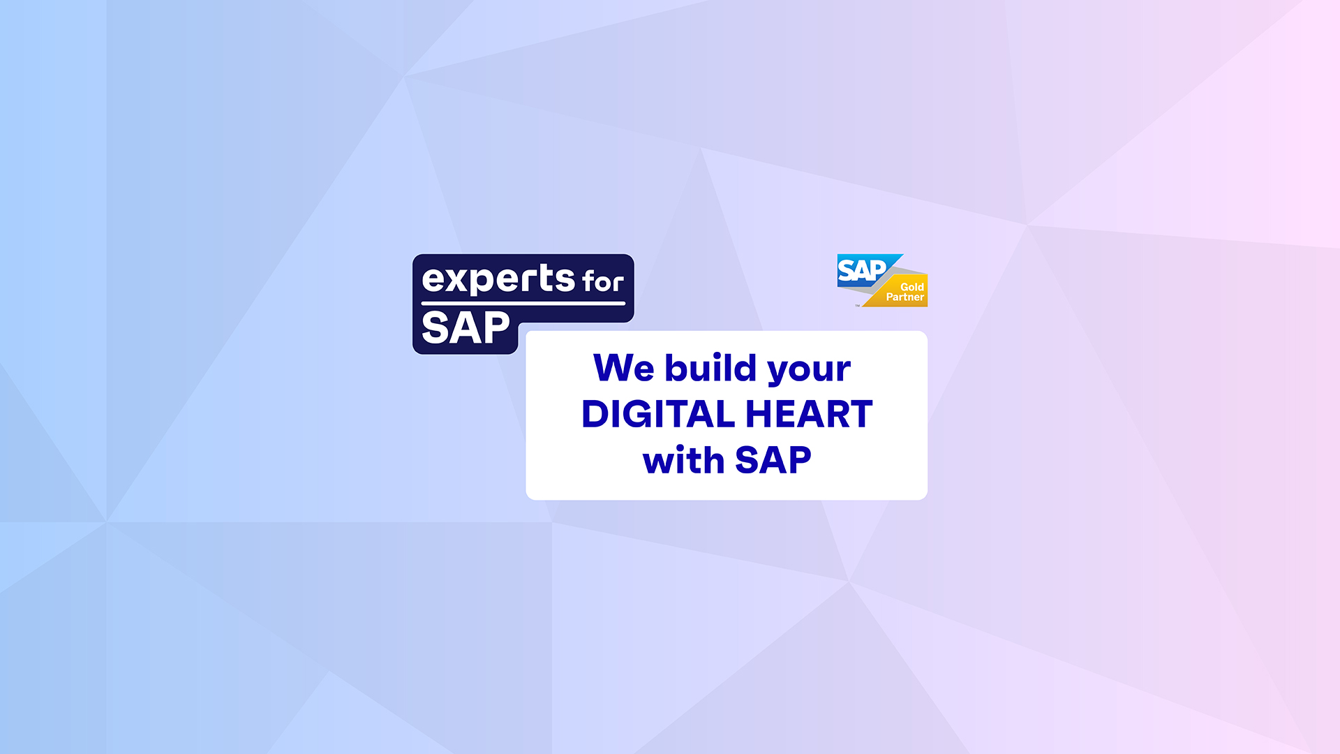 We build yout digital heart with SAP