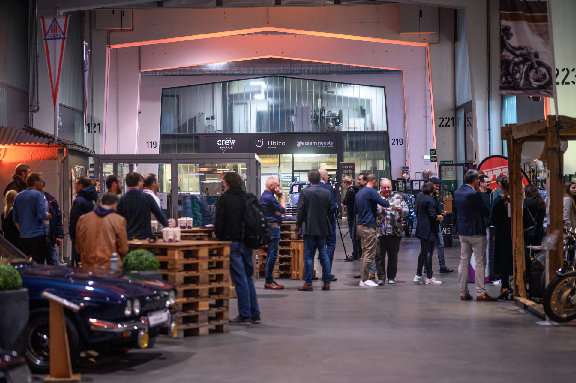 Gäste KI Konkret Event von team neusta im Schuppen Eins in Bremen