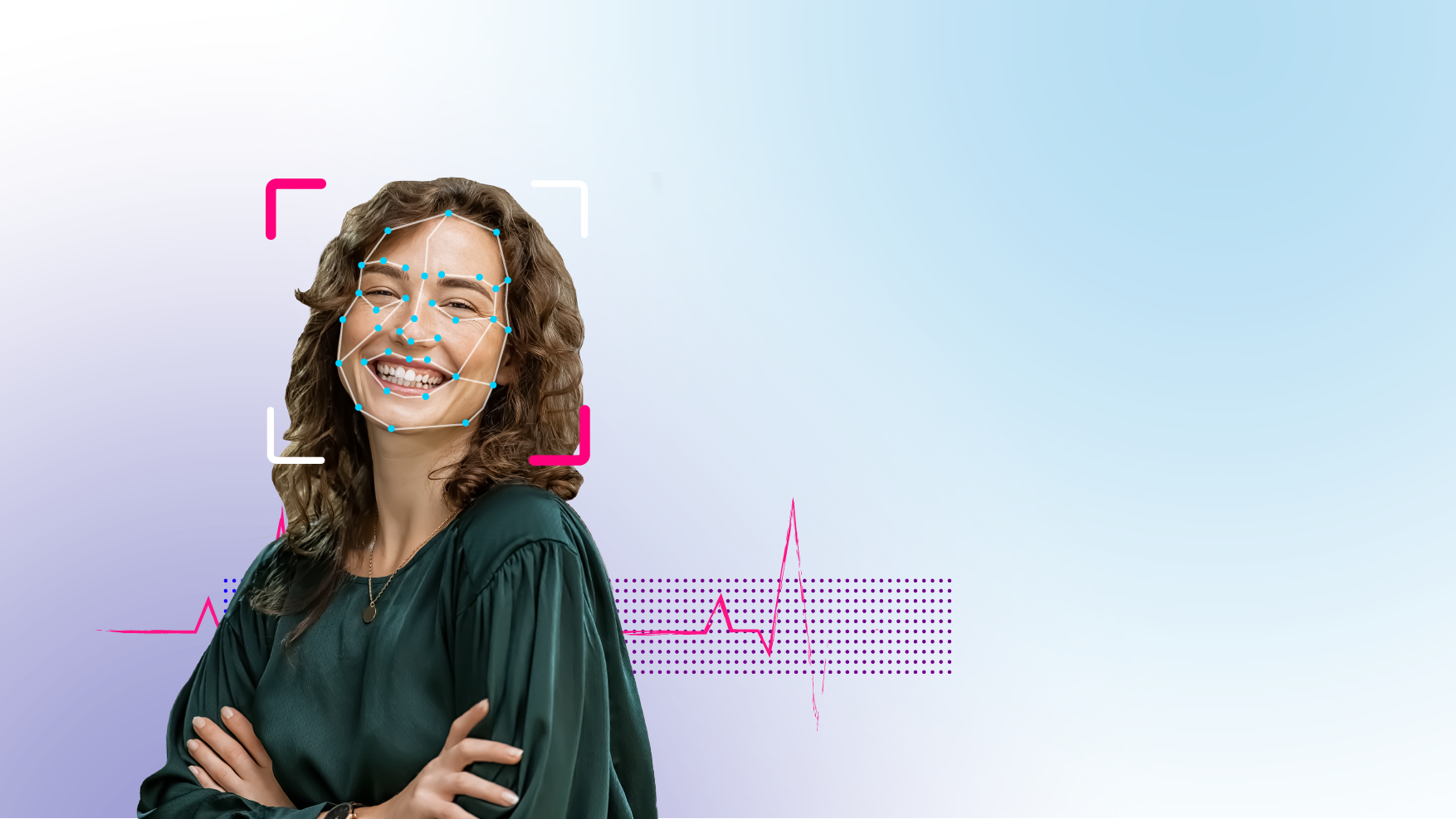 Composing Bild für Bereich KI bei team neusta mit Expertin im KI Umfeld