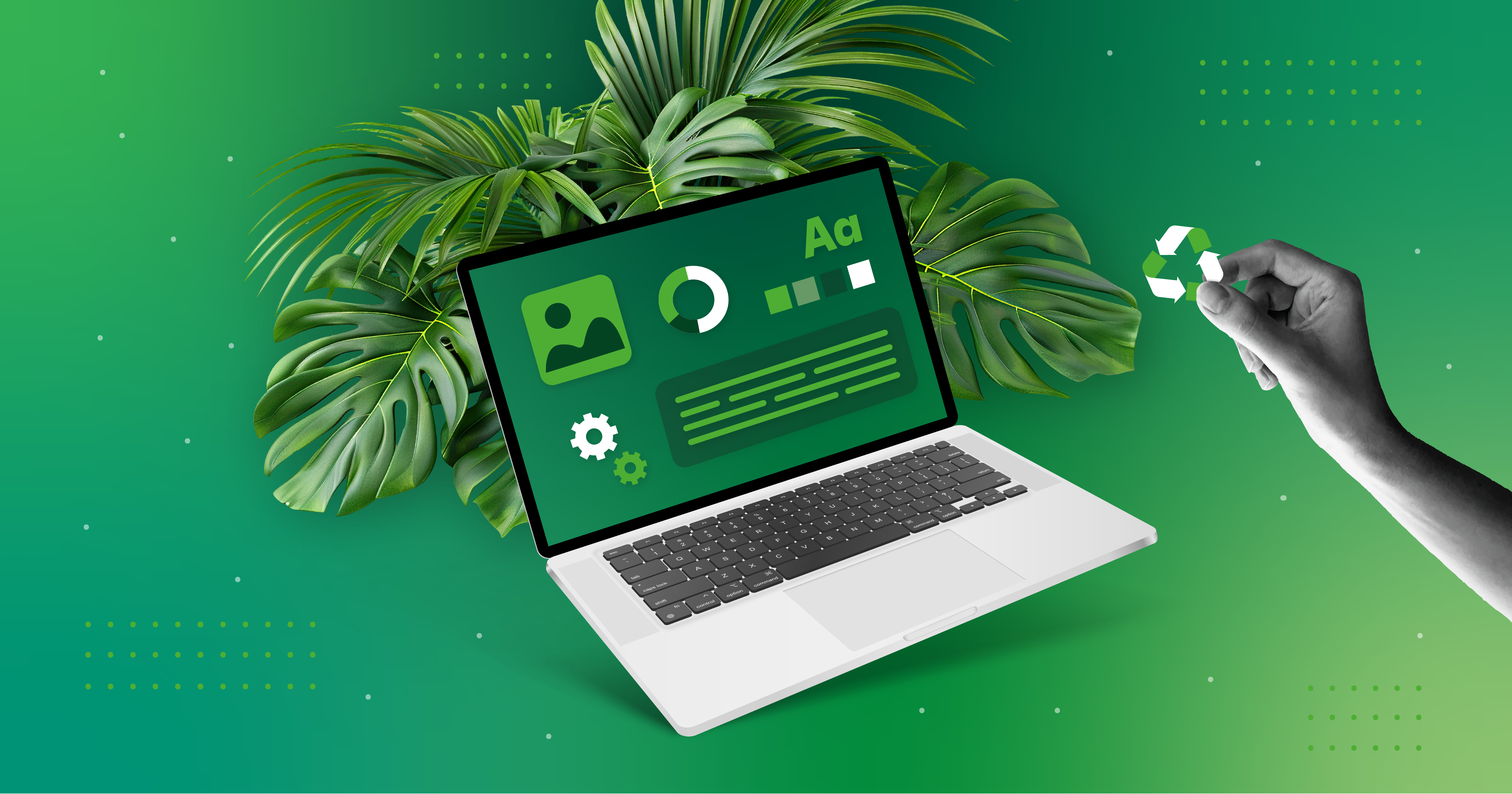 Blogbild für Deployed Artikel zum Thema Nachhaltiges UX Design