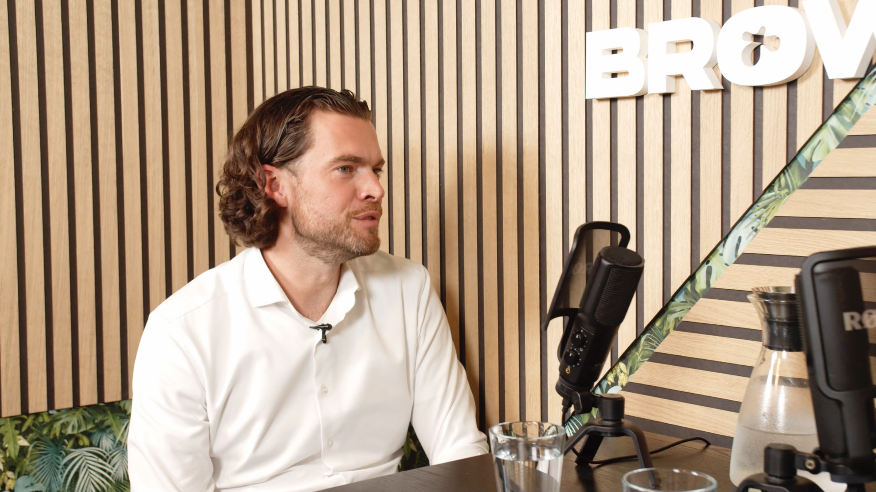 Foto von Mario Trapp bei der Aufnahme vom Podcast BROWSER