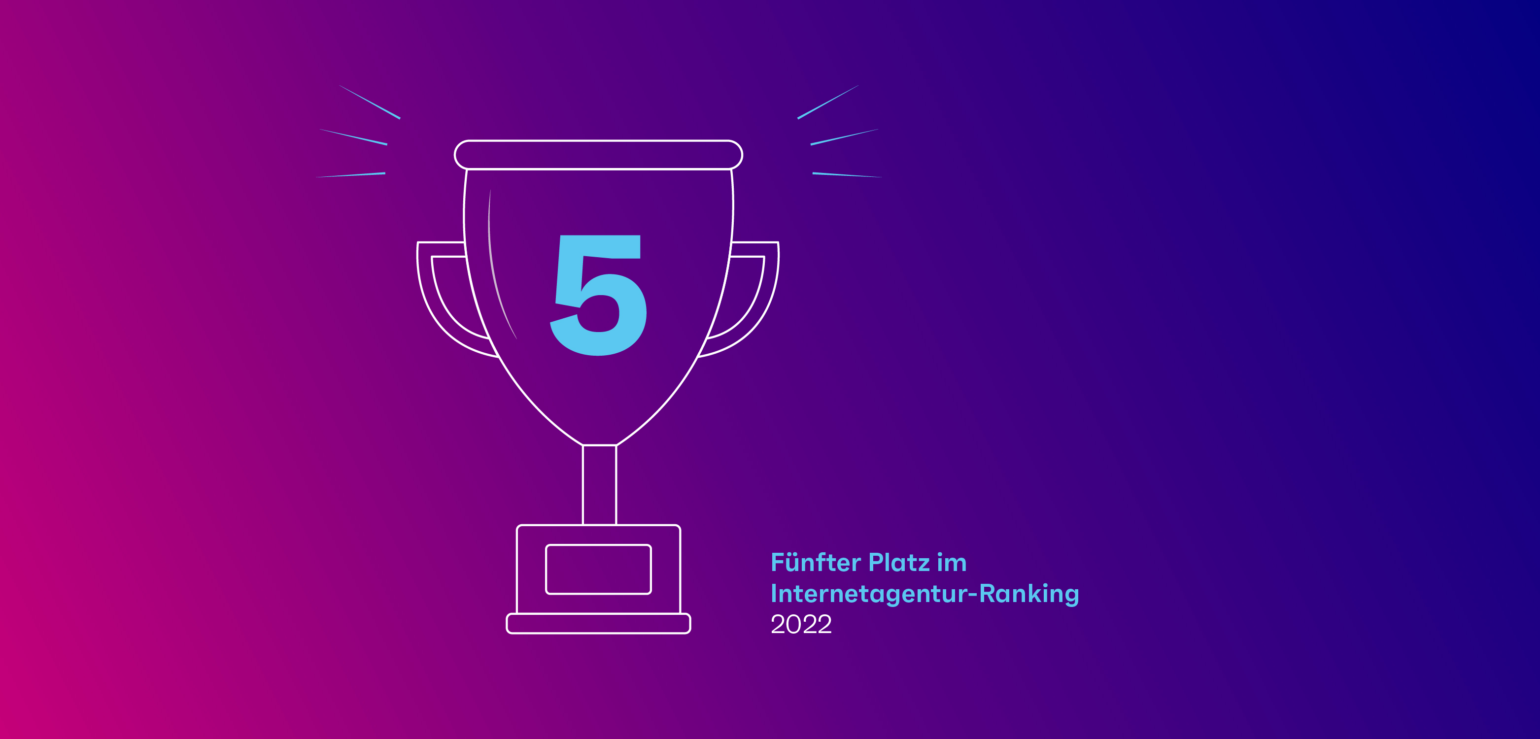 Internetagentur-Ranking team neusta PLatz Fünf