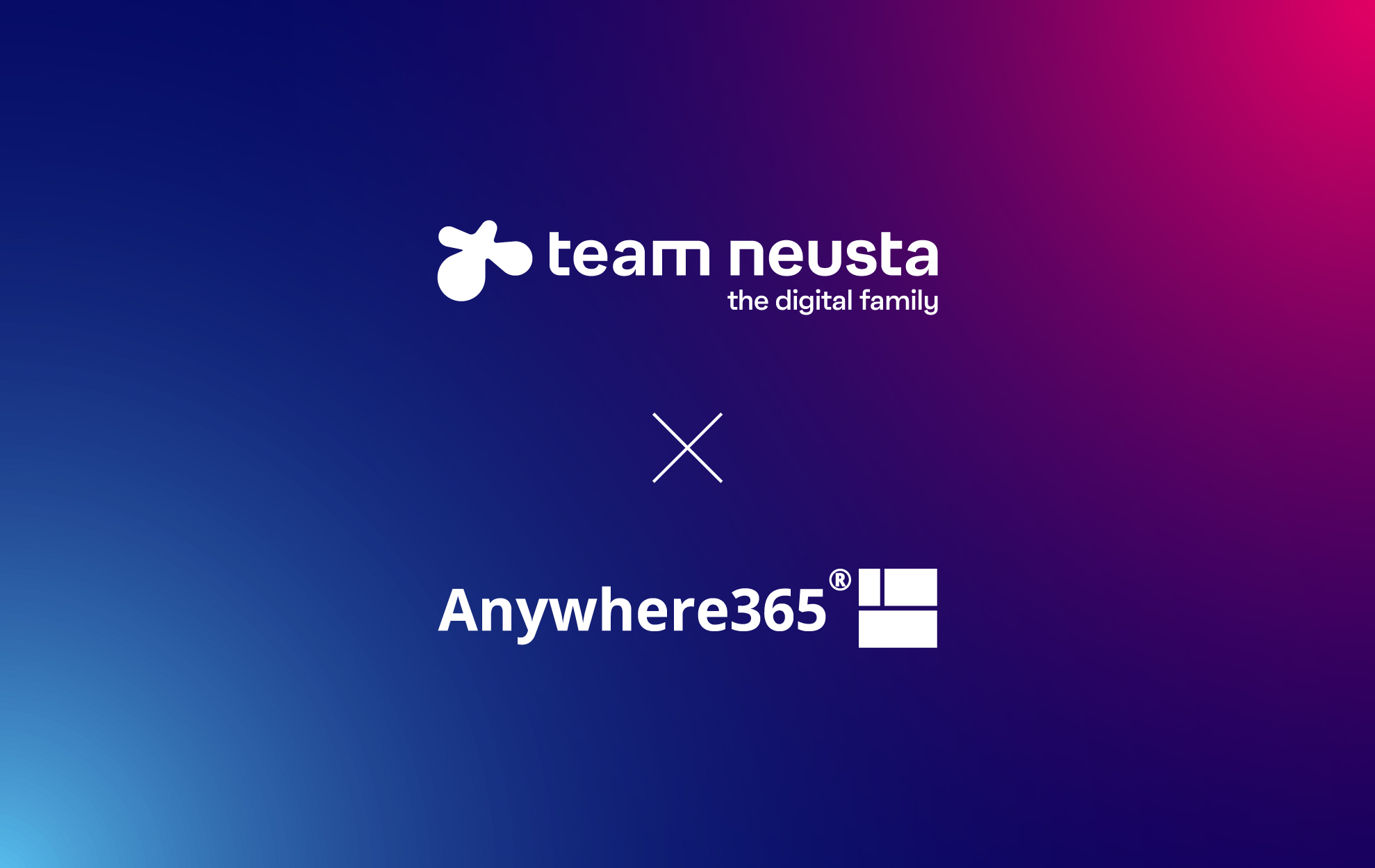 Visual partnership between team neusta and anywhere 365