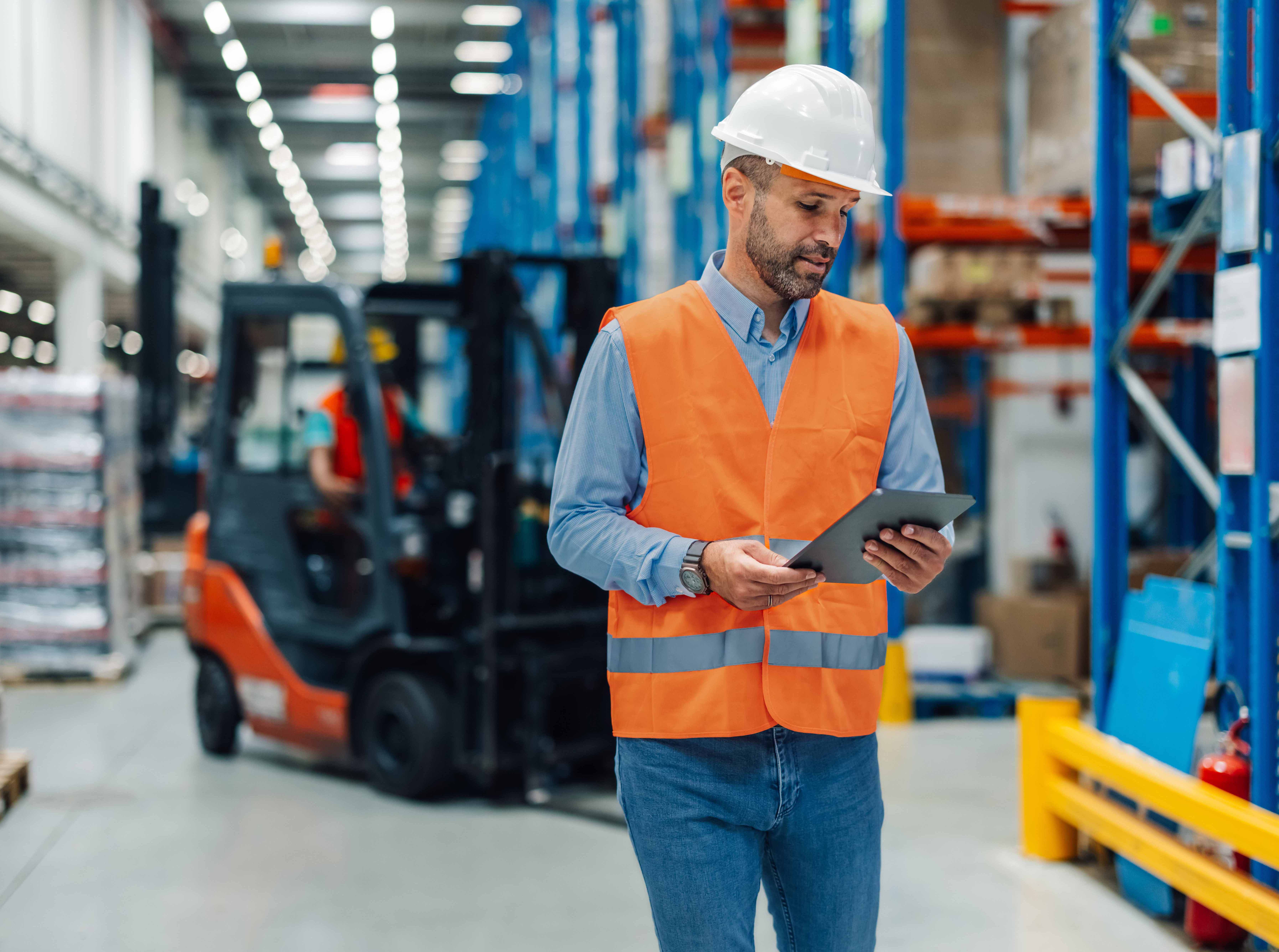 Beispielhafte Darstellung Dangerous Goods Management Software für Logistik Branche