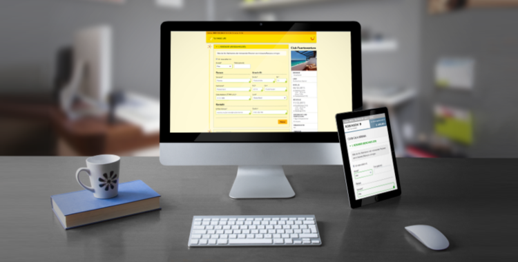 Beispielbild für Robinson und Magic Life responsive Buchungsseiten auf Laptop und Tablet