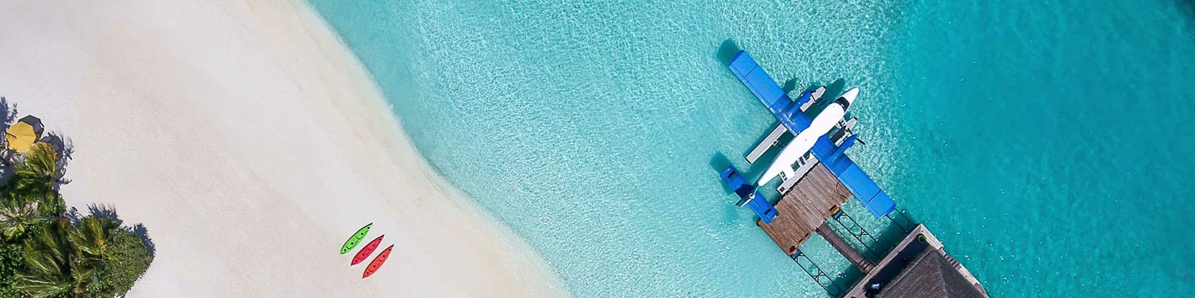 Imagebild Strand von oben für Case TUI Fly Berechnung des Zero Fuel Weight (ZFW)