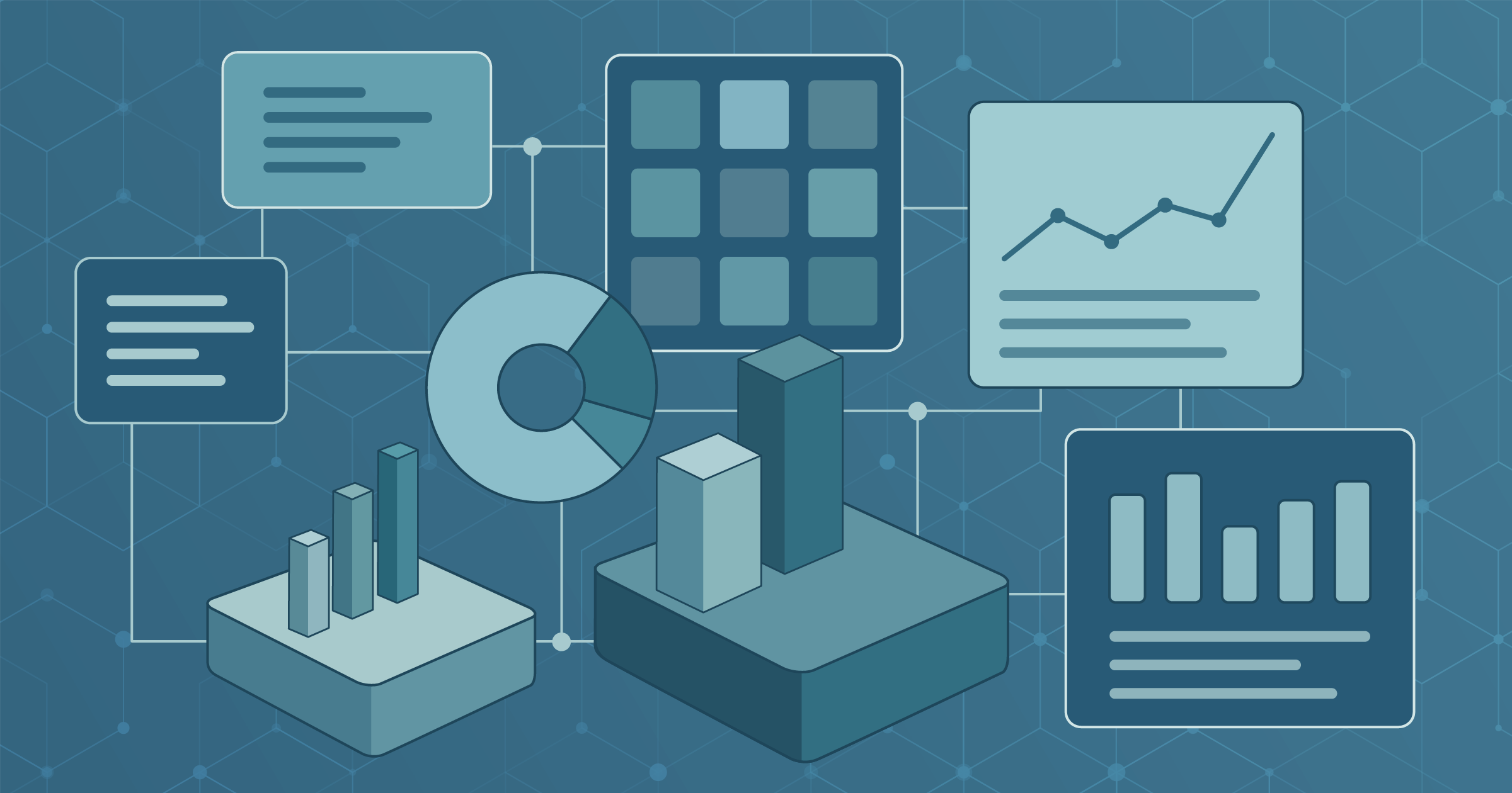 Zahlen und Diagramme zur Logistik Branche als grafische Darstellung