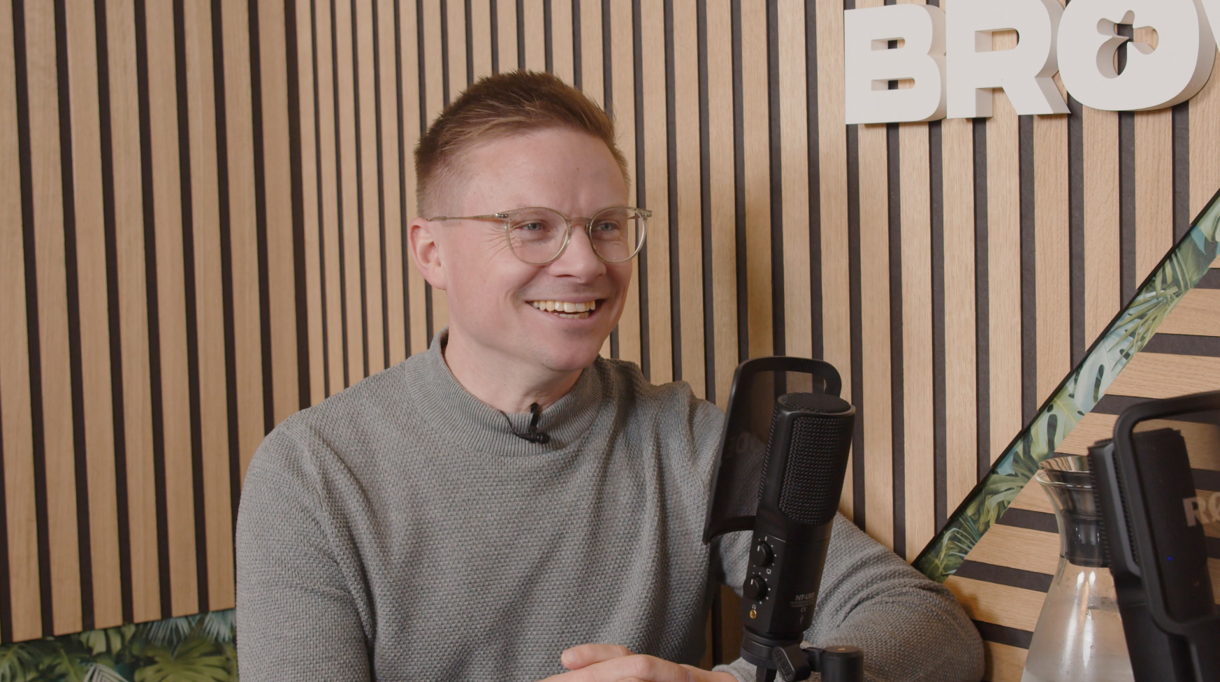 Foto von Dominik Kupilas, Werder Bremen, bei der Aufnahme Podcast BROWSER