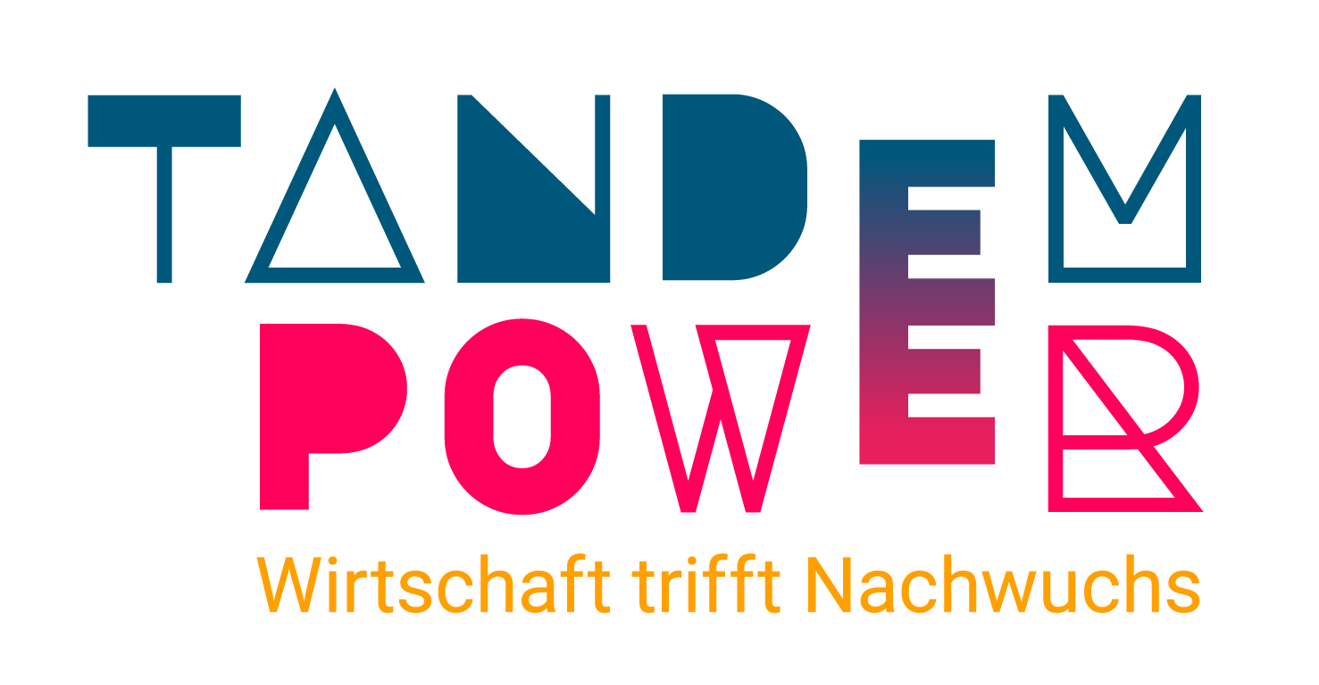 Logo von Projekt TandemPower, das IT-Unternehmen und Schüler zusammenbringt