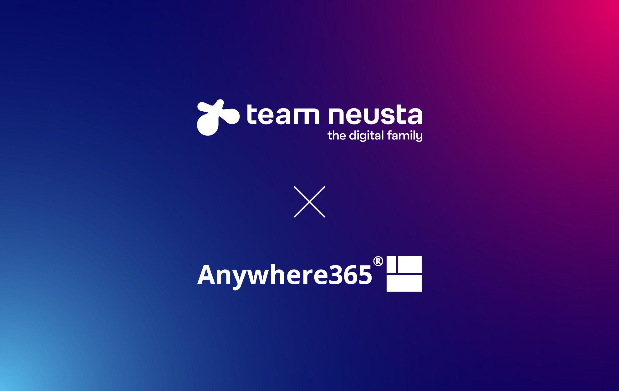 Visual Partnerschaft team neusta und anywhere 365