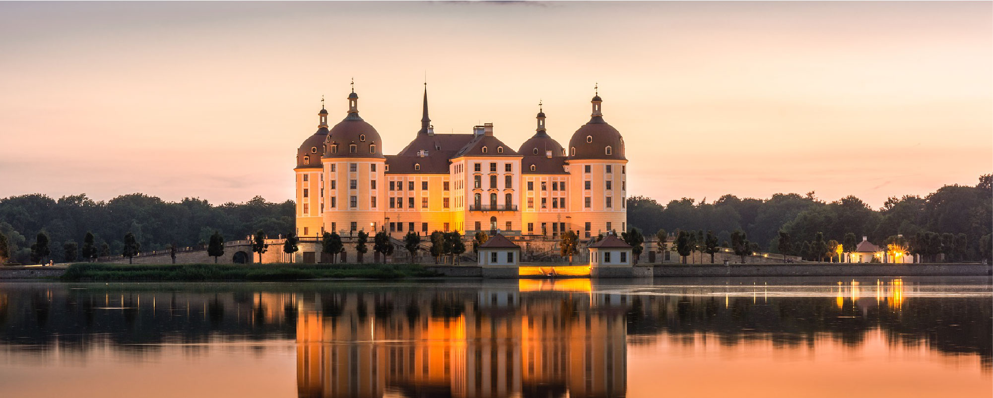 Imagebild Schloss Moritzburg für Sachen Tourismus