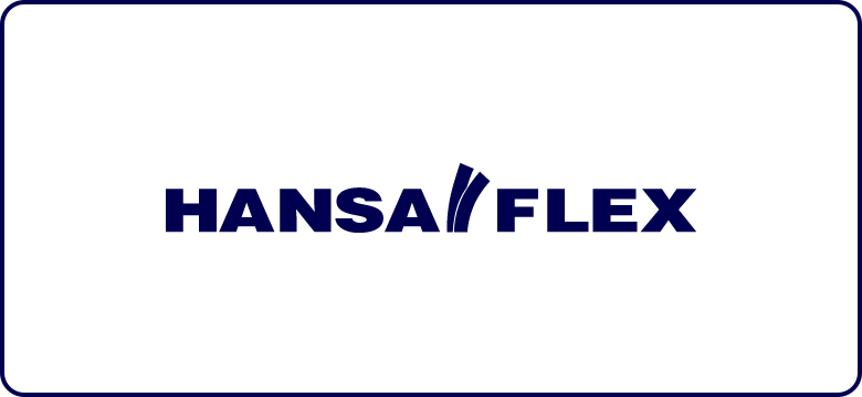 Hansaflex Logo in blau